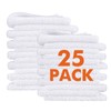 WEAWE Microfiber Cleaning Cloth White Upgraded 25-Pack Reusable Soft &