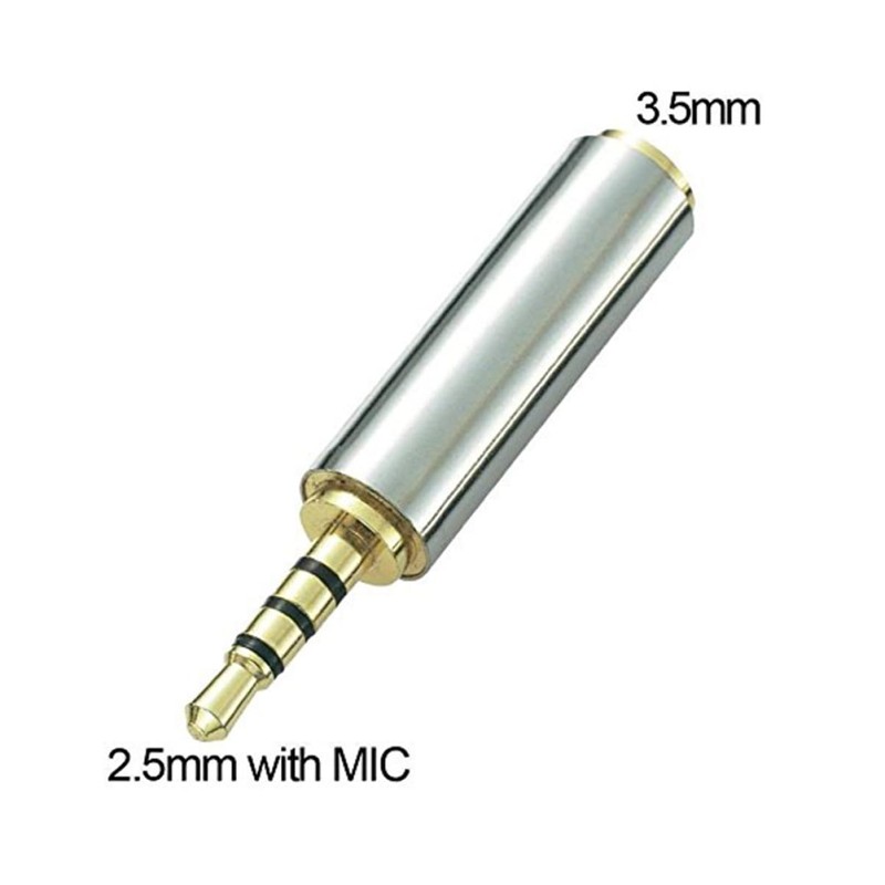 COHEALI Audio Adapter Stereo Mono Headphone Converter Compact Design for