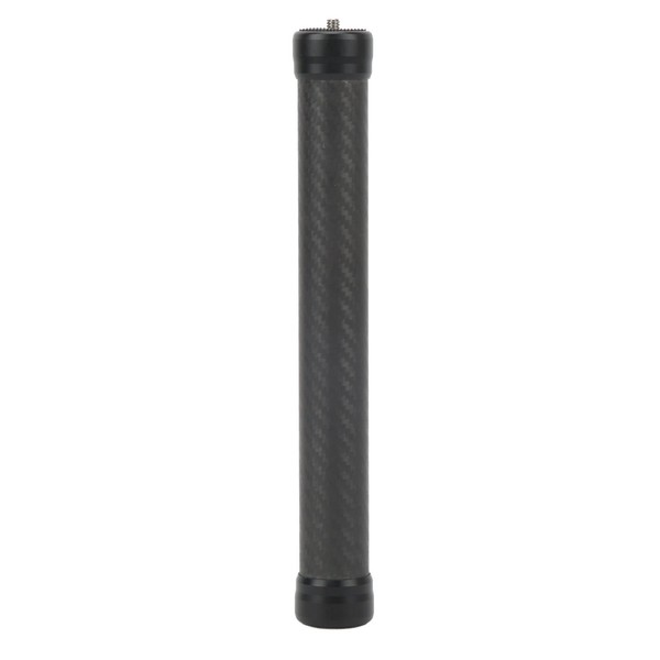 Carbon Fiber Extension Monopod Pole, 25cm 33mm Diameter 1/4" Screw