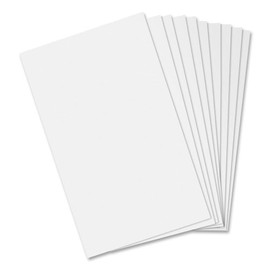 Hilroy HLR50305 Scratch Pad-96 Sheets-Plain-Glue-3" (76.2 Mm) x5" (127 Mm)-White Paper-10/Pack