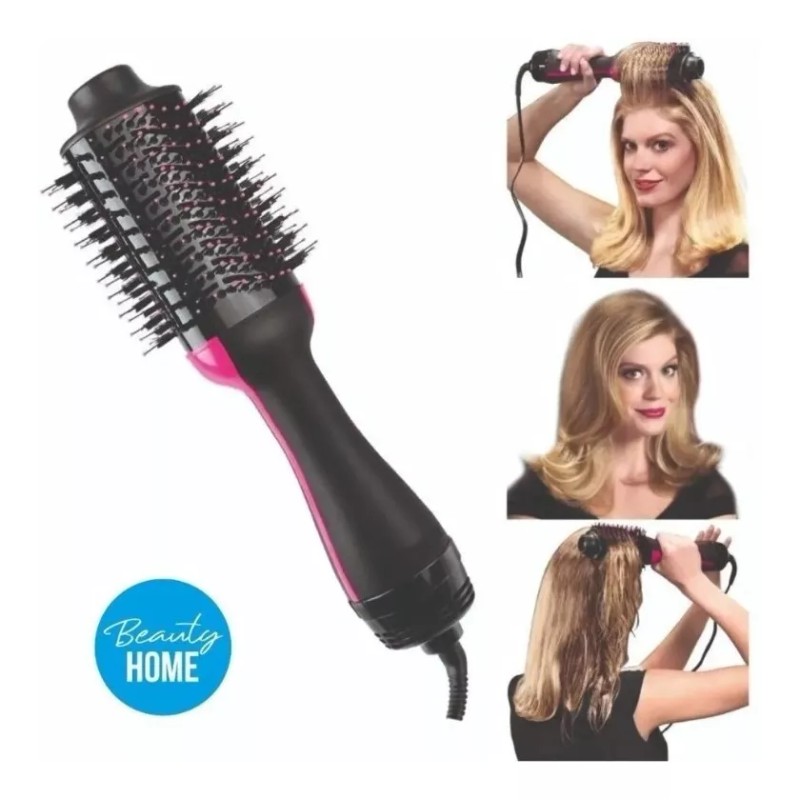 Molin Dollins Cepillo 3 /1 Secadora Alasiador Y Moldeadorcabello One