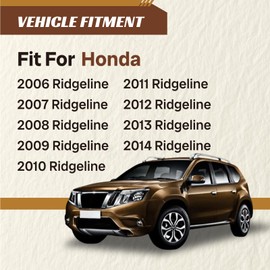 Chassora K750110 K750111 K750097 4PC Front/Rear Stabilizer Sway Bar End Link Fit for Honda 2006 2007 2008 2009 2010 2011 2012 2013 2014 Ridgeline