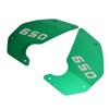 2Pcs Motorcycle Side Cover Frame Panel Plate Replacement for Kawasaki