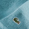 Lacoste Heritage 100% Supima Cotton Bath Sheet, Celestial, 35" x