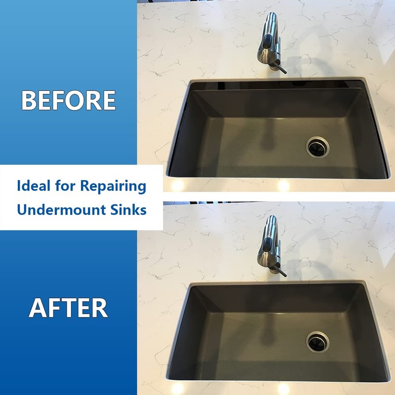 A-KARCK Undermount Sink Brackets for Narrow Cabinet, Sink Repair Kit