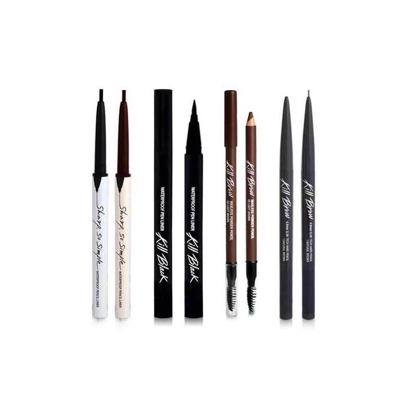 Clio Waterproof Pen Liner Kill Black (Brush Pen Brush Pencil)