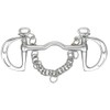 Shires Slotted Cheek Port Mouth Kimblewick 5" Steel