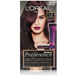 L'Oreal Paris Préférence, Permanent Hair Colour, 4.26 Tuscany