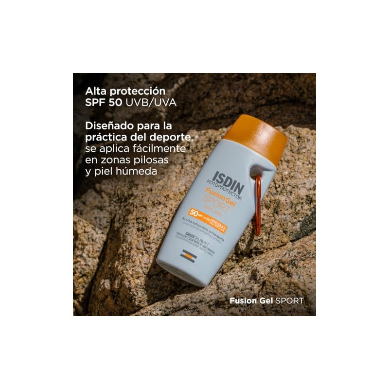 ISDIN Fotoprotector Fusion Gel Sport SPF 50+, Protector Solar Corporal