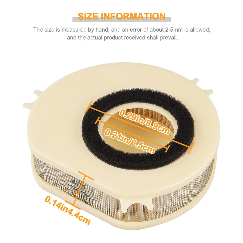SOLLON HFA4913 Air Filter Replaces Yamaha V-Star XVS1100 XVS1100AW XVS1100AT