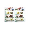 Panana 4 Tier Garden Greenhouse Steel Staging Shelving Plant Stand