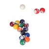 25mm Mini Billiard Ball Complete 16 Balls Set American Style