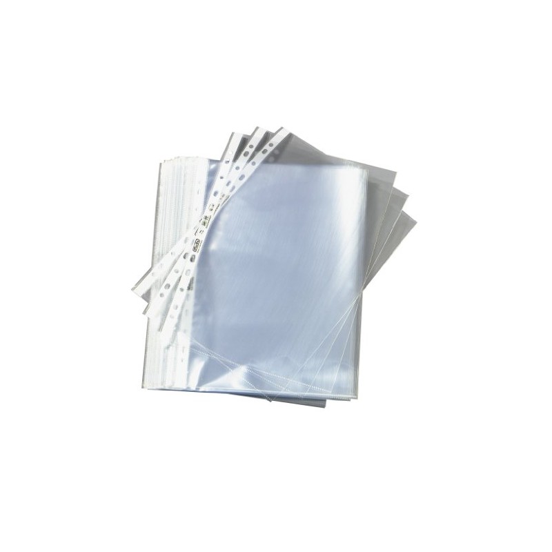 Herlitz 5824008 Document Wallets A4 Transparent Pack of 100 0.05