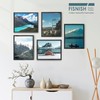 Fisnish 16x20 Picture Frames 5 Pack, Black Poster Frames for