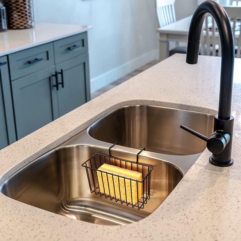 Damita Sponge Holder for Kitchen Sink, Sink Caddy Kitchen Sink