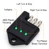 Unbranded 7 Way Blade Trailer Connector Tester with LED 4Pin