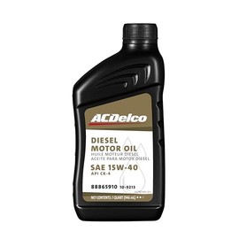 ACDelco Gold 10-9213 15W-40 CK-4 Diesel Motor Oil - 1 qt (Pack of 12)