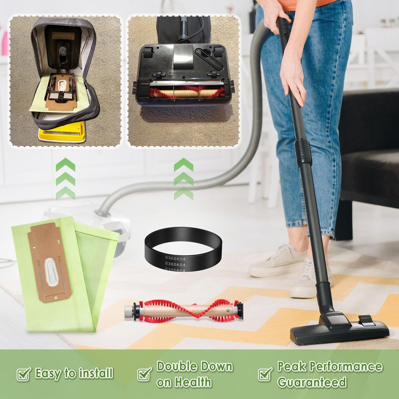Landhoow 12 Pcs Brush Roller Compatible With Oreck XL Vacuum,