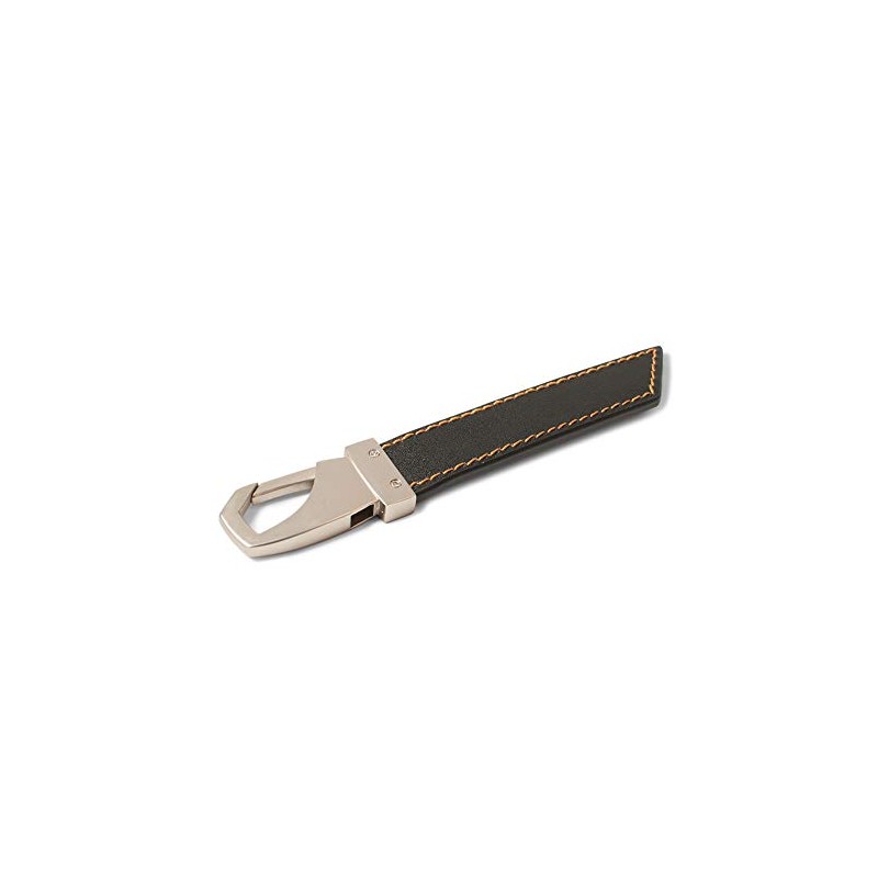 Skoda MVF37-851 Kodiaq Carabiner Leather Pendant Key Ring Accessories