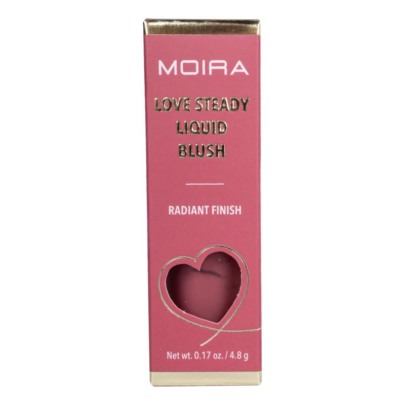 Rubor Líquido Matte Y Luminoso Love Steady Moira Cosmetics Tono