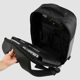 Laptop storage, casual school bag, USB hiking backpack, middle school student backpack, travel smart man