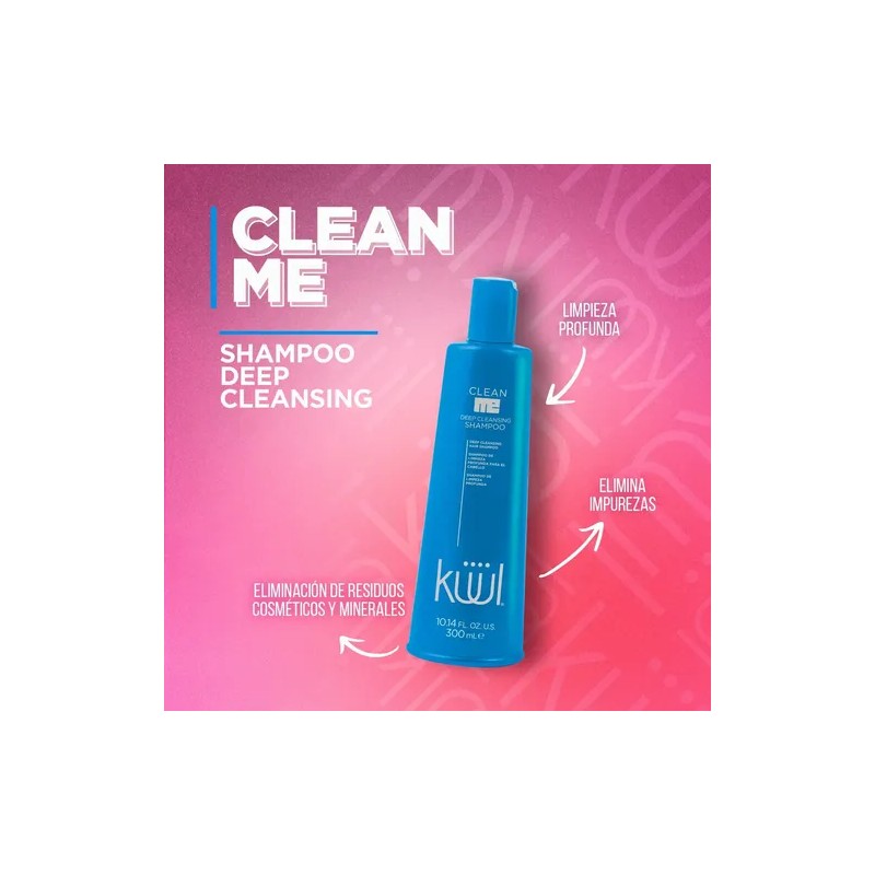 Küül Clean Me Shampoo Deep Cleansing Para Cabello 300 Ml