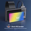 DEPSTECH Industrial Borescope Tool & 5" IPS Screen, 1080P Dual
