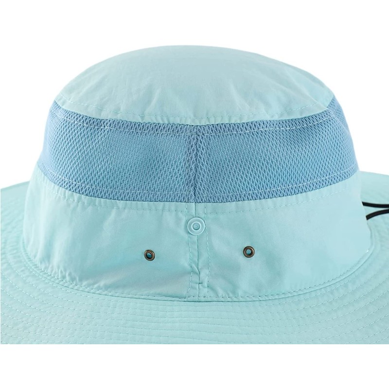 Connectile Unisex Outdoor Mesh Safari Hat, Solid, Wide Brim, UV