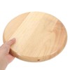 Veemoon Round Wooden Stool Seat, Bar Chair Seat Board Replacement