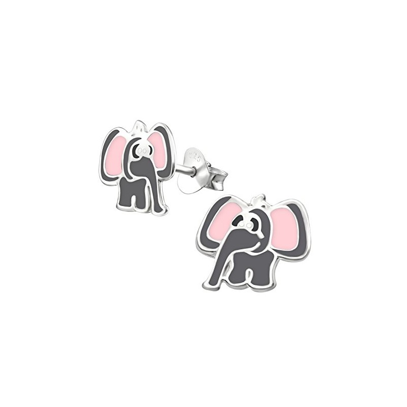 Elephant Earrings 925 Sterling Silver