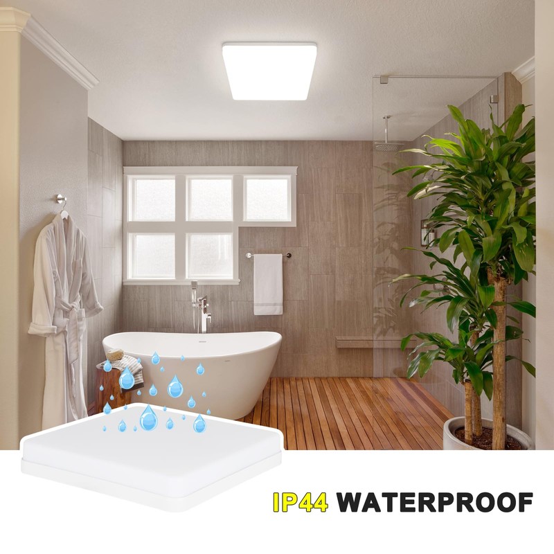 Kambo 36 W Ceiling Light LED Bathroom Square Ceiling Light