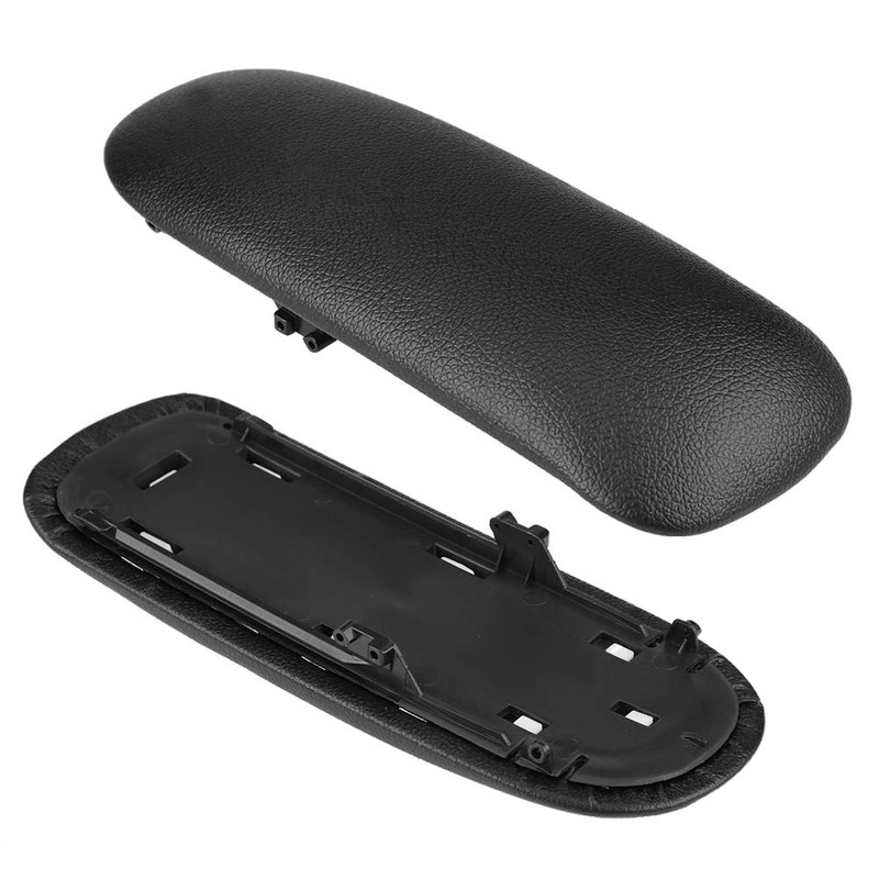 Faux Leather Centre Console Armrest Lid Cover Pad for