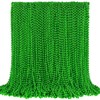 SHAOQINLIN 144 PCS St. Patrick's Day Bead Necklaces, Green Mardi
