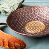 NKlaus 19 cm Incense Bowl Flower of Life Aluminium Antique