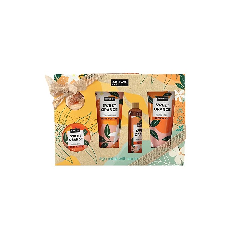Sence Collection 5 Piece Gift Set - Orange Planet Love