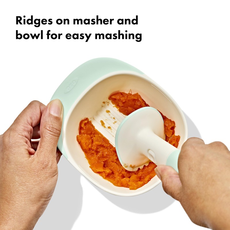 OXO Tot Food Masher, Opal