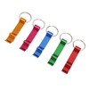 100pcs Bottle Opener Keychain Colorful Aluminum Alloy Can Opener Key