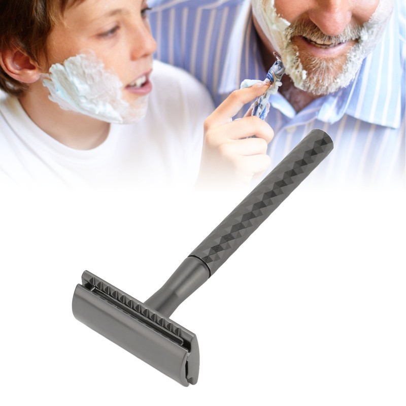 Double Edge Safety Beard Trimmer Support Rack Men Home Travel