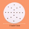 1000pcs Air Fryer Liners Disposable, 5 inch Bamboo Steamer Liners,