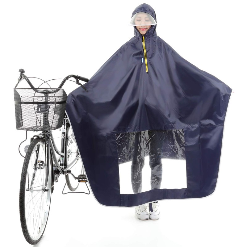 It's rainy Poncho, For Bicycles, Bikes, Raincoat, Brim Hat, Unisex,