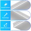 4" Extra-Wide Door Rain Drip Guard, 40" L Heavy Duty