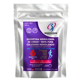 Grenetina Hidrolizada De Cerdo Fórmula Alemana 250g Colágeno