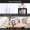 Double Sided Standing Picture Frames, 4x6 Inch 2 Sided Pedestal