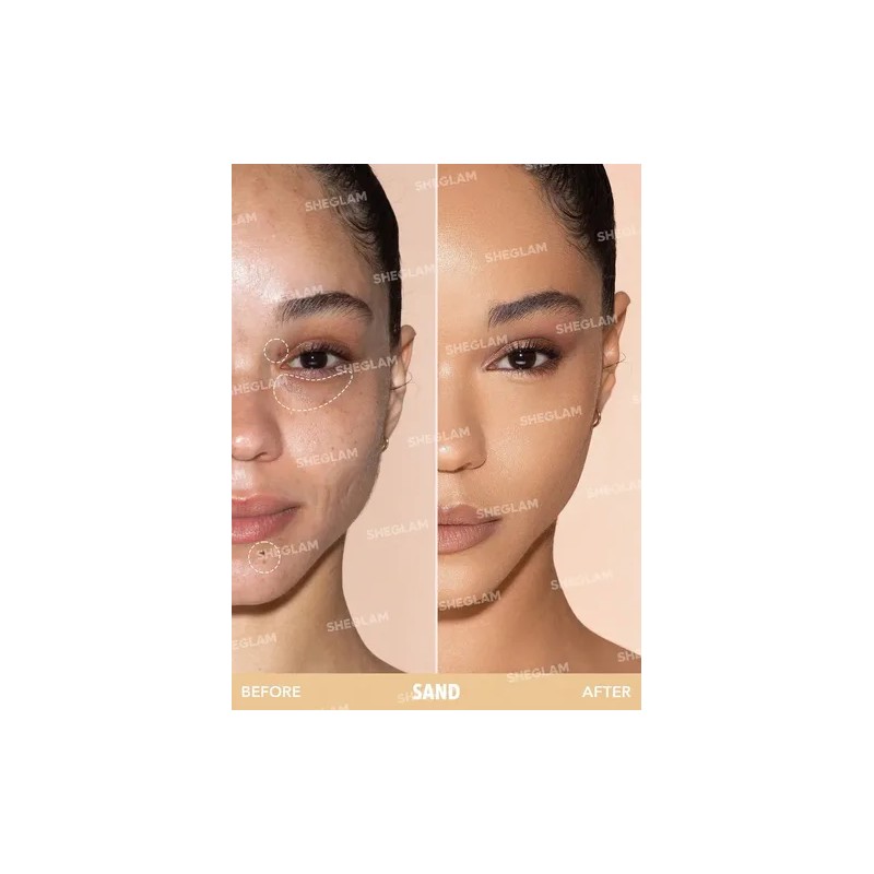 Sheglam Perfect Skin Corrector De Alta Cobertura - Sand