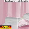 ANRO Shower Curtain Bath Curtain Shower Curtains Washable with Shower