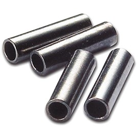 Mustad 77260 Single Black Brass Sleeve 0.6mm