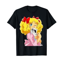 Candy Candy and raccoon Retro Japanese Vintage 80s Anime T-Shirt