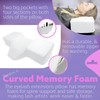 Lash Pillow for Eyelash Extensions - Curved Memory Foam Bed