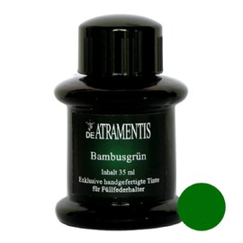 Bamboo Green Premium Fountain Pen Bottled Ink by De Atramentis