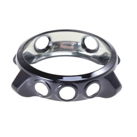 Hemobllo Electroplated Protective Watch Case Compatible with Garmin Forerunner 245/245 Music, Durable Black Cover Frame for Smartwatch